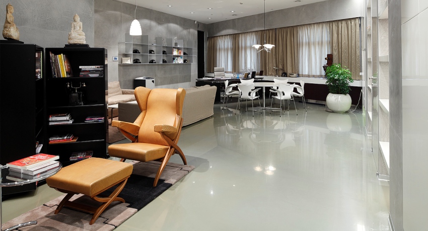 Self-leveling polyurethane floor: an original and durable room decoration