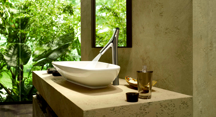Bathroom sink: how to combine comfort and interesting interior
