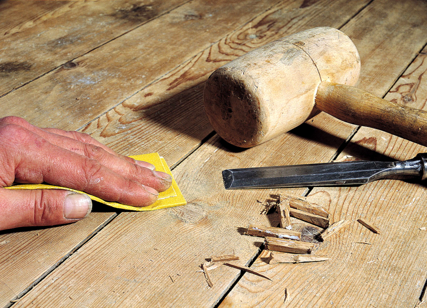 Priprema podloge prvi je korak u brušenju drvenog poda