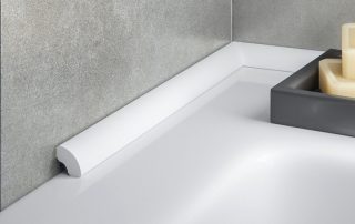 Bathroom curb: an aesthetic and attractive way to eliminate unnecessary gaps