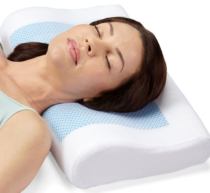For those who sleep on their backs, rectangular memory foam pillows are an excellent option.