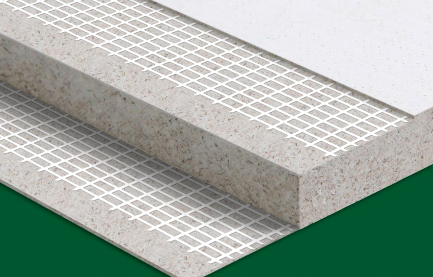 The advantages of gypsum fiber are strength, ductility and uniform structure.