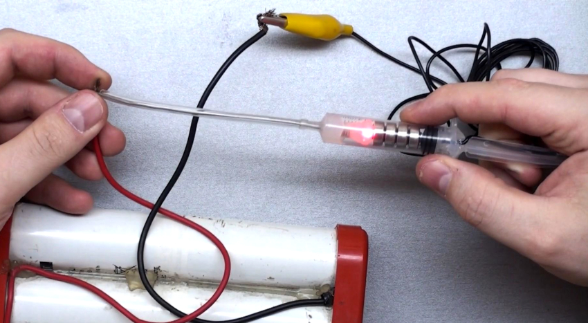 In Control, instead of a light bulb, an LED can be used