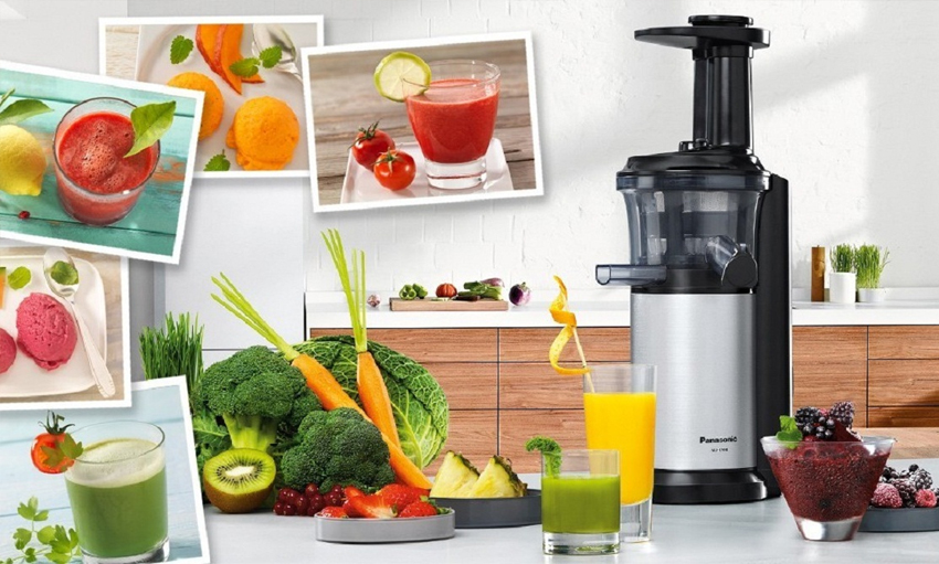 Many healthy drinks can be made with the snack juicer, such as sorbet and smoothies