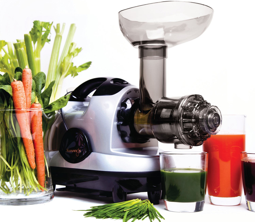 The horizontal auger juicer can also be used as a meat grinder or coffee grinder