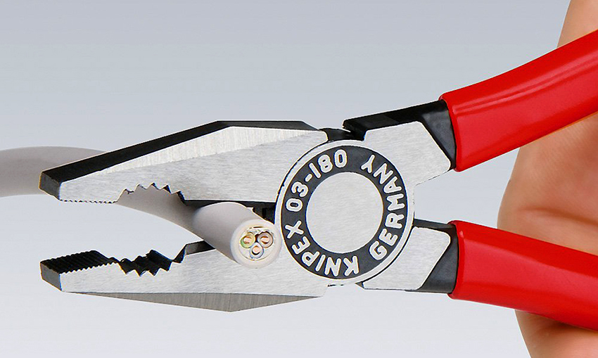 Pliers are used by mechanics, electricians, locksmiths and many other craftsmen.