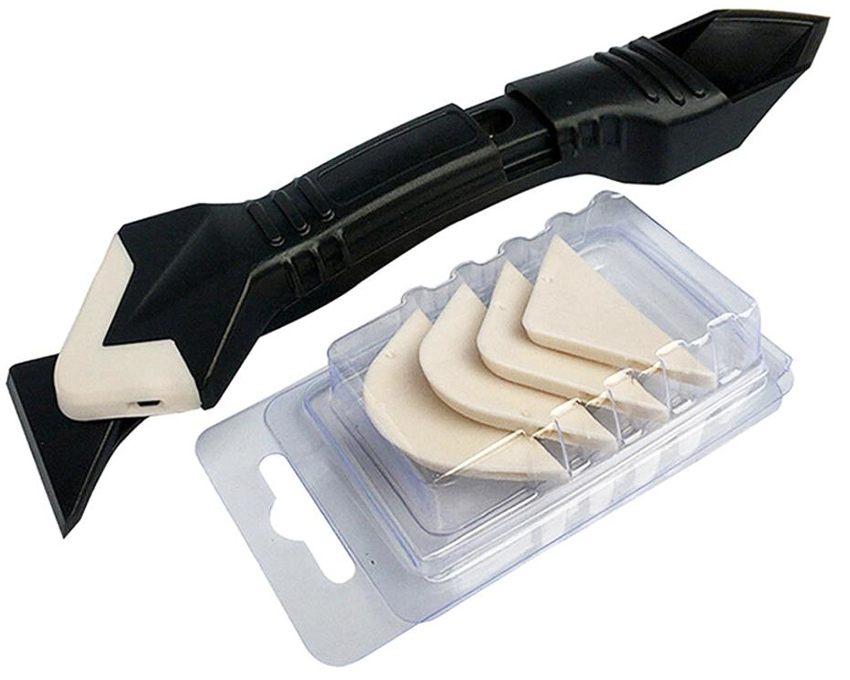 Sealant spatulas are made of rubber, plastic and rubber