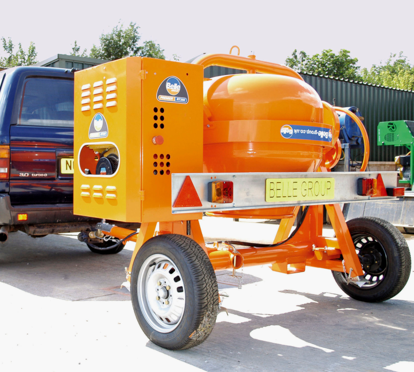 Depending on the type of drive, concrete mixers are divided into electric, gasoline and diesel