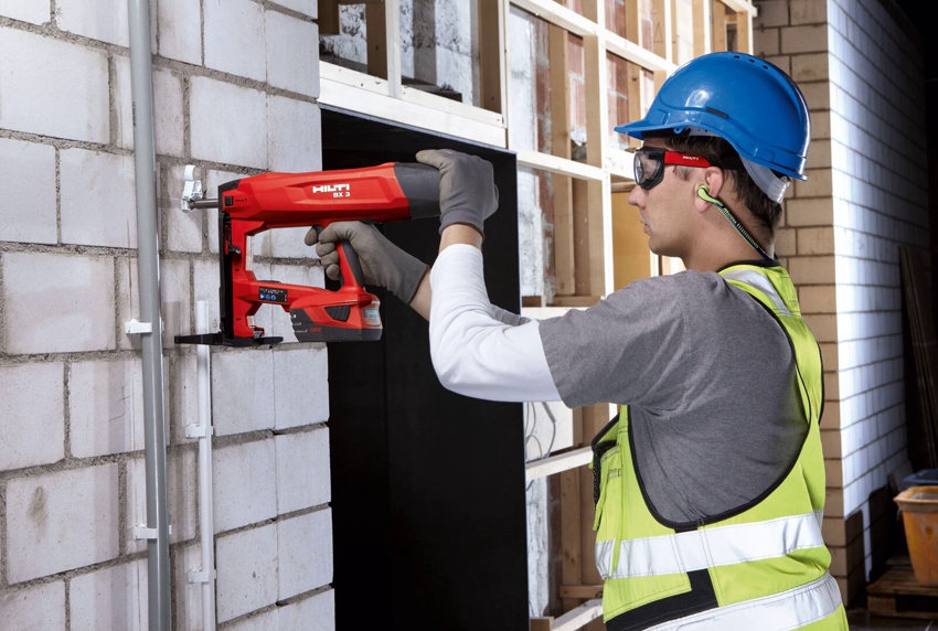 Cordless nailers are mobile because they have no cords or wires