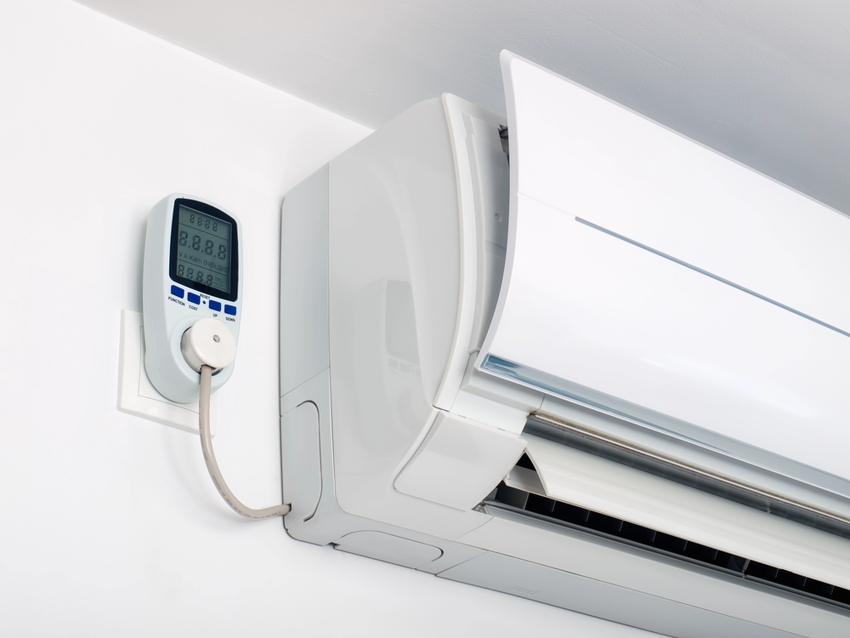 The amount of energy consumed by the air conditioner will depend on the season and room temperature.