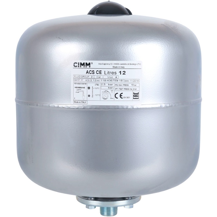 Expansion tank for hot water system